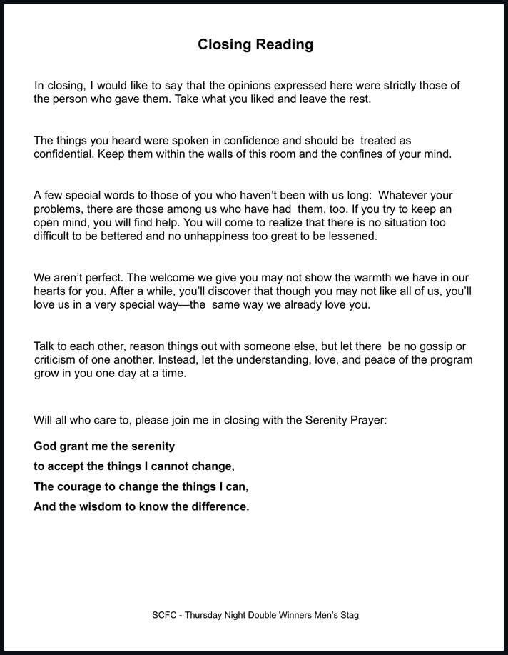 Oracion de Cierre (Opcional) thumbnail